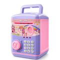 Kids Electronic Money Bank with Fingerprint & PIN Lock – Smart Saving Toy for Boys & Girls (3+ Years)