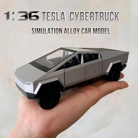 Zyber Truck Scale Model Die-Cast Metal Toy for Kids & Collectors
