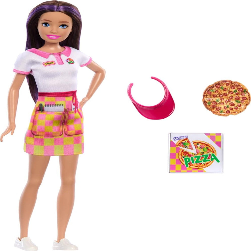 Barbie Skipper – First Jobs Pizza Chef Doll with Accessories
