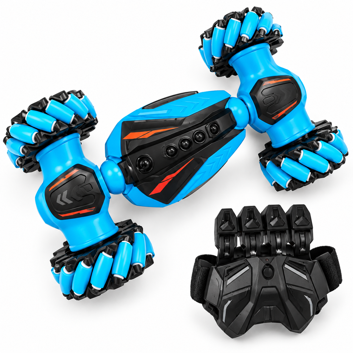 Gesture Control RC Stunt Car with Water Spray & LED Lights – view 3