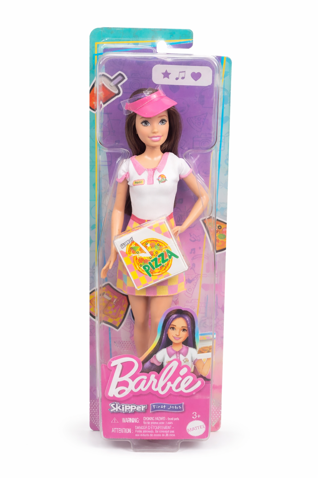 Barbie Skipper – First Jobs Pizza Chef Doll with Accessories