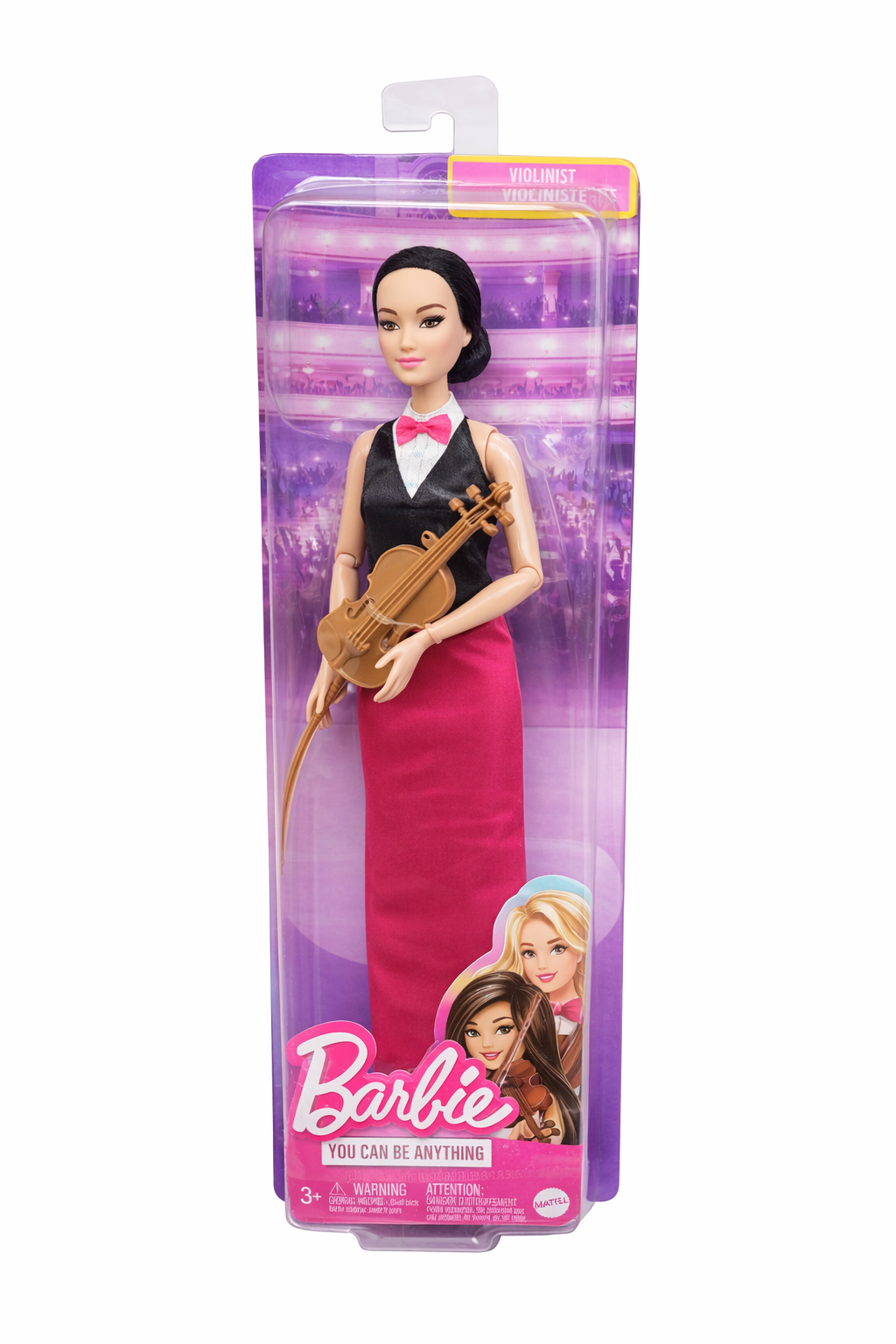 Barbie Violinist Doll – Music Career Series