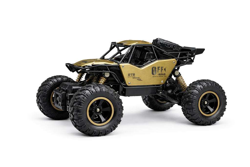 2.4GHz Rock Climber RC Car with Shock Absorbers – Off-Road Adventure Remote Control Car (15 km/h, Ages 4+)