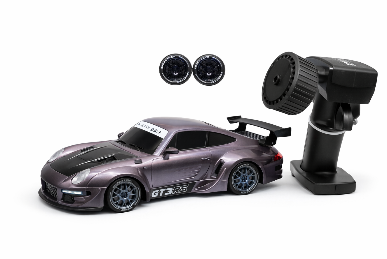 RC Drift Speed Racing Car 4WD – 1:20 Scale with LED Lights & Extra Drift Tires