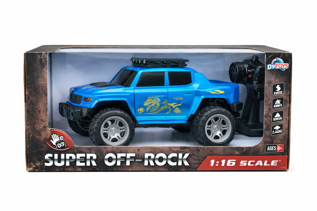 1:16 Scale Super Off-Road RC Truck with Remote Control – High Speed
