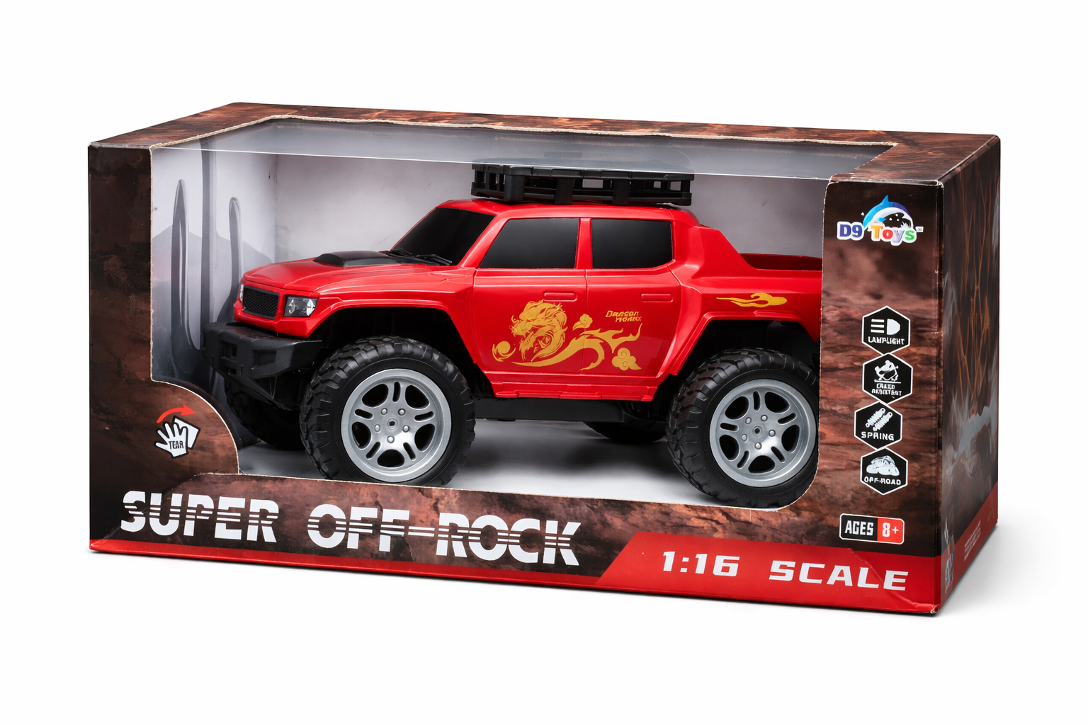 1:16 Scale Super Off-Road RC Truck with Remote Control – High Speed