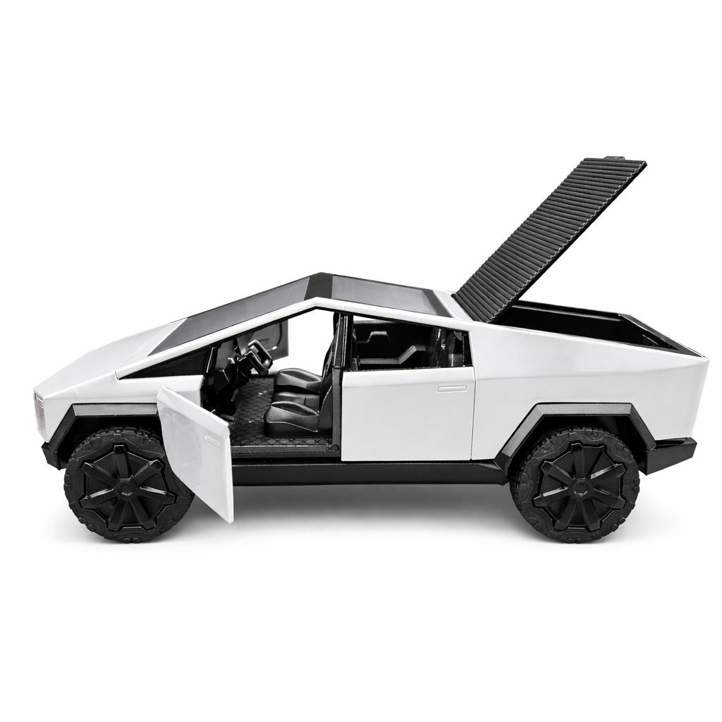 Zyber Truck Scale Model Die-Cast Metal Toy for Kids & Collectors