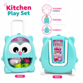 Kids Kitchen Set Toy | Pretend Play Cooking Set with Kitchen Accessories