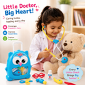 Kids Doctor Set Toy for Kids | Pretend Play Doctor Kit with Medical Accessories