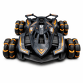 RC Drift Stunt Car 4WD with Spray Mist & LED Lights – 360° Rotation, 2.4GHz Remote Control
