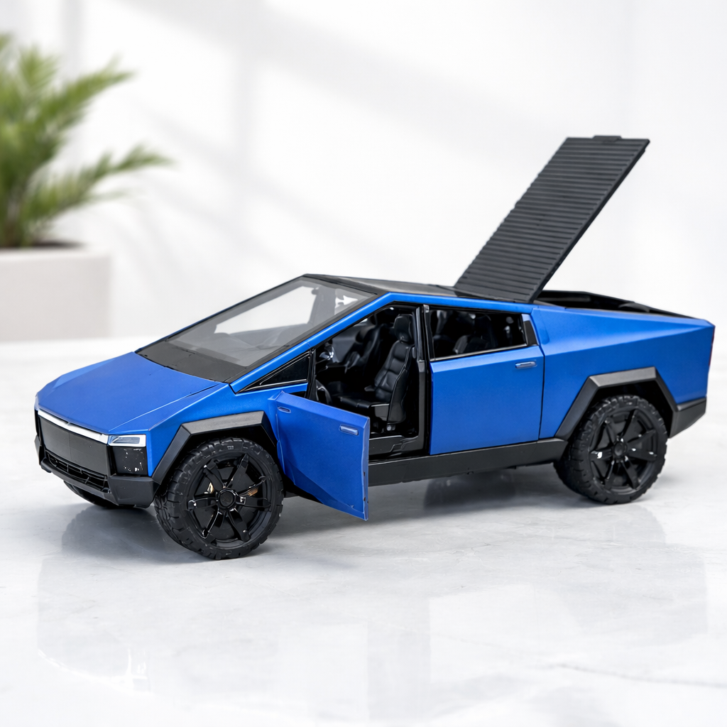 Zyber Truck Scale Model Die-Cast Metal Toy for Kids & Collectors