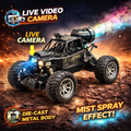 4WD Off-Road RC Monster Truck with Camera & Colourful Smoke Effect