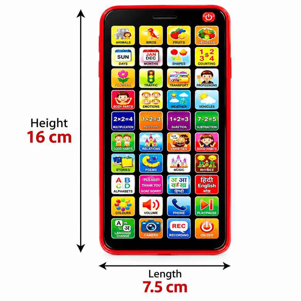 Kids Learning Phone – 184 Features, 13 Languages – view 5