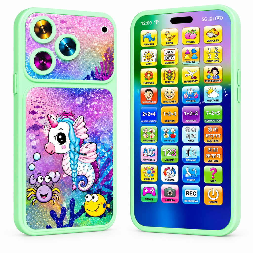 Kids Learning Phone – 184 Features, 13 Languages – Next Gen Toys