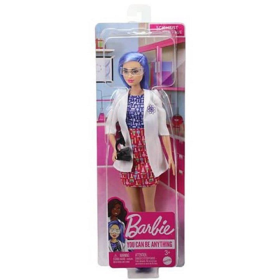 Barbie You Can Be Anything Scientist Doll with Lab Accessories