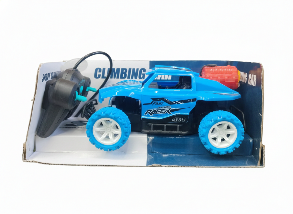 RC Spray Climbing Car 4x4 – Off-Road Rock Crawler with Water Spray & LED Lights