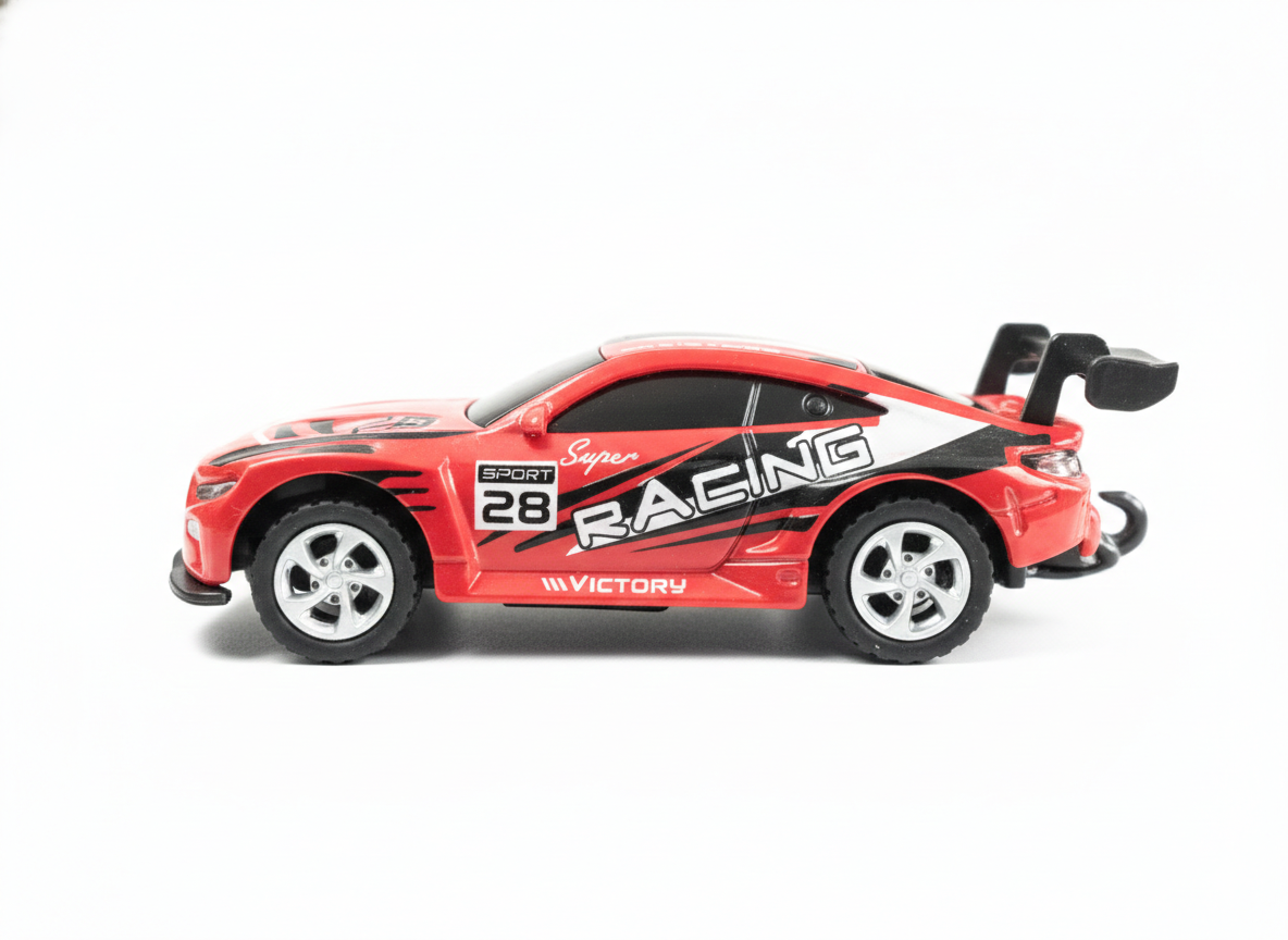 Mini RC Car 1:64 Scale with App Control & Remote – 2.4GHz Racing Car with Lights (Ages 6+)