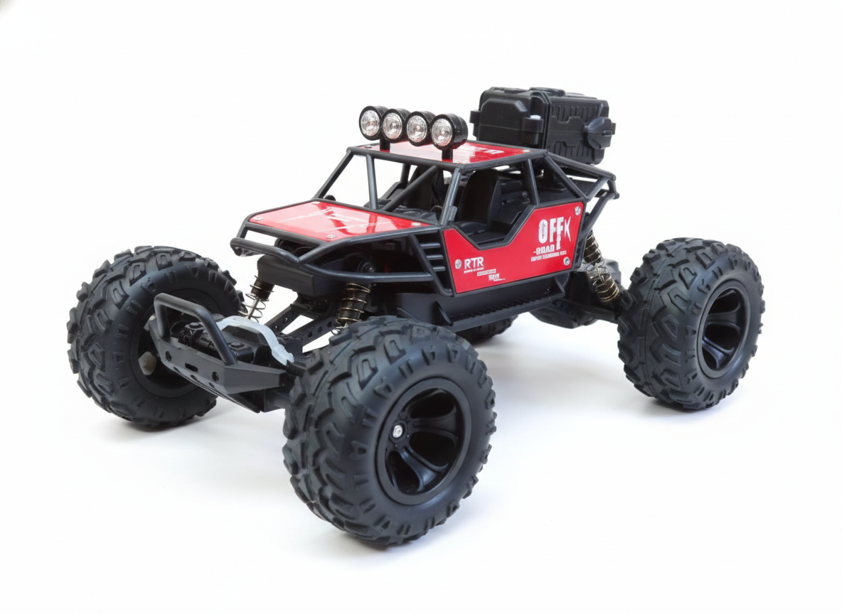 RC High Speed Rock Climber Car 1:16 Scale – 5 Channel Remote Control Off-Road Vehicle