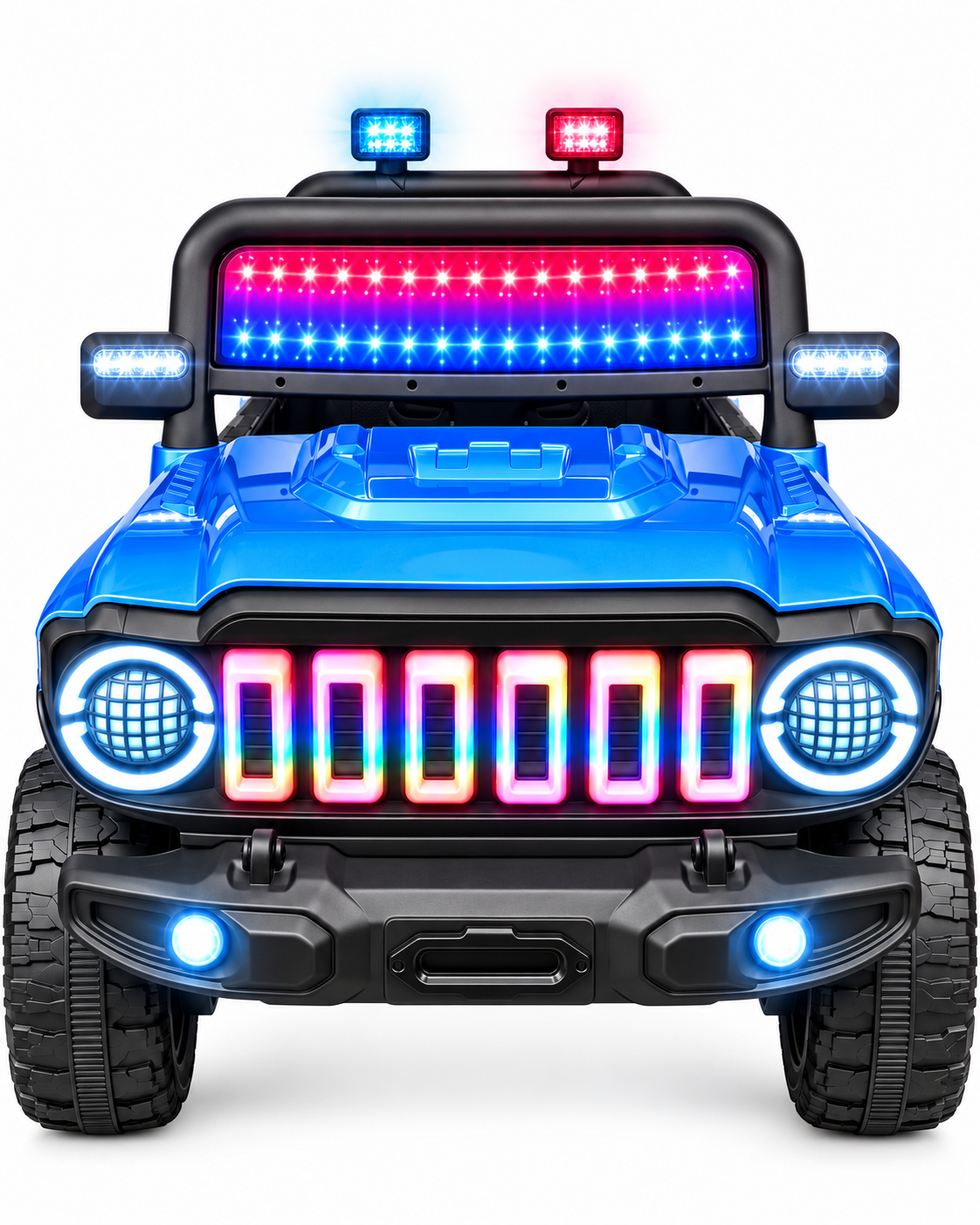 Electric Ride-On Jeep 6V with Remote – Blue