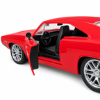 Next Gen Toys RC Muscle Car with Remote Control, Opening Doors & LED Lights – Red, 3+ Years