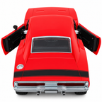 Next Gen Toys RC Muscle Car with Remote Control, Opening Doors & LED Lights – Red, 3+ Years