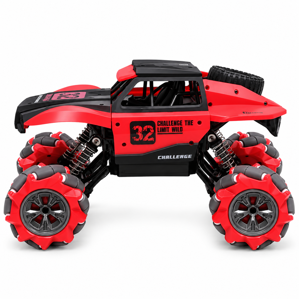 Next Gen Toys 1:16 RC Stunt Car with 360° Rotation & Mecanum Wheels – Multicolor