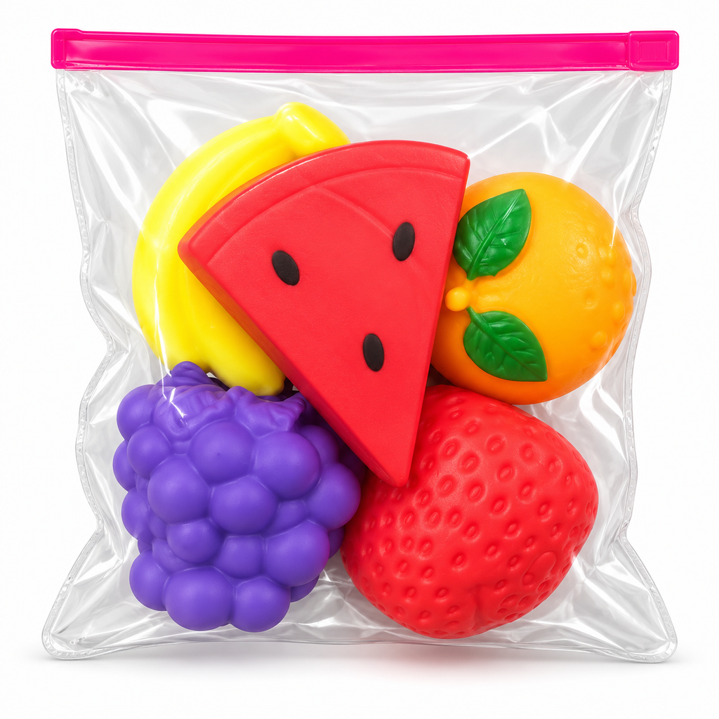 Squeaky Fruit Toys for Babies – Pack of 5 – view 3