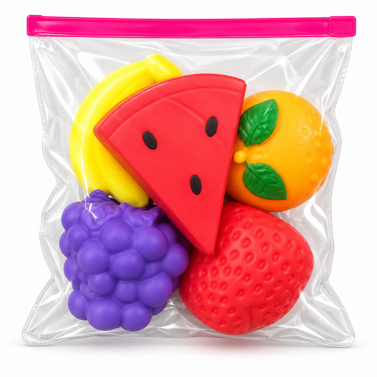Squeaky Fruit Toys for Babies – Pack of 5 – view 3