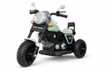Battery Ride-On Bike with Music & Lights – Blue/Green – Green