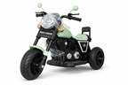 Battery Ride-On Bike with Music & Lights – Blue/Green – Green