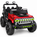Electric Ride-On Jeep 4x4 – Dual Seat, 5 Motors (Premium) – Red & Black – Next Gen Toys