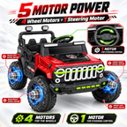 Electric Ride-On Jeep 4x4 – Dual Seat, 5 Motors (Premium) – view 5
