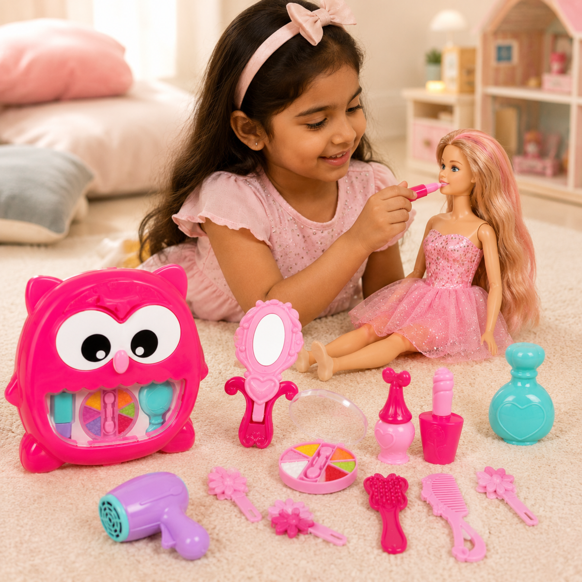 Kids Makeup Set – Pretend Play Beauty Kit – view 3