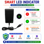 12V Ride-On Battery Charger with LED Indicator – 5.5 mm Pin – Next Gen Toys