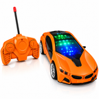 3D RC Sports Car with LED Lights – Ages 4+ – view 9