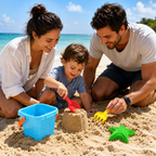 Beach Sand Play Set – Bucket, Shovel, Rake & Mould – view 3