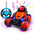 5-Wheel 360° RC Stunt Car with LED Lights – view 7