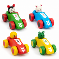 Wooden Animal Racing Cars – Pack of 2 – Next Gen Toys