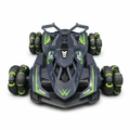 RC Drift Stunt Car with Spray Mist – Green