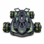 RC Drift Stunt Car with Spray Mist – Green
