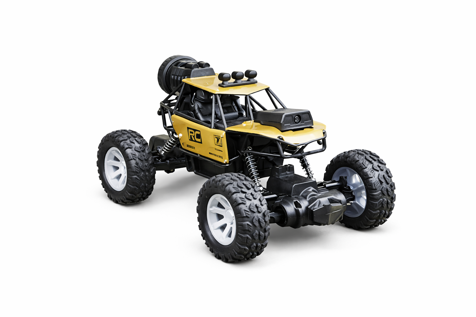 4WD Off-Road RC Monster Truck with Camera & Colourful Smoke Effect