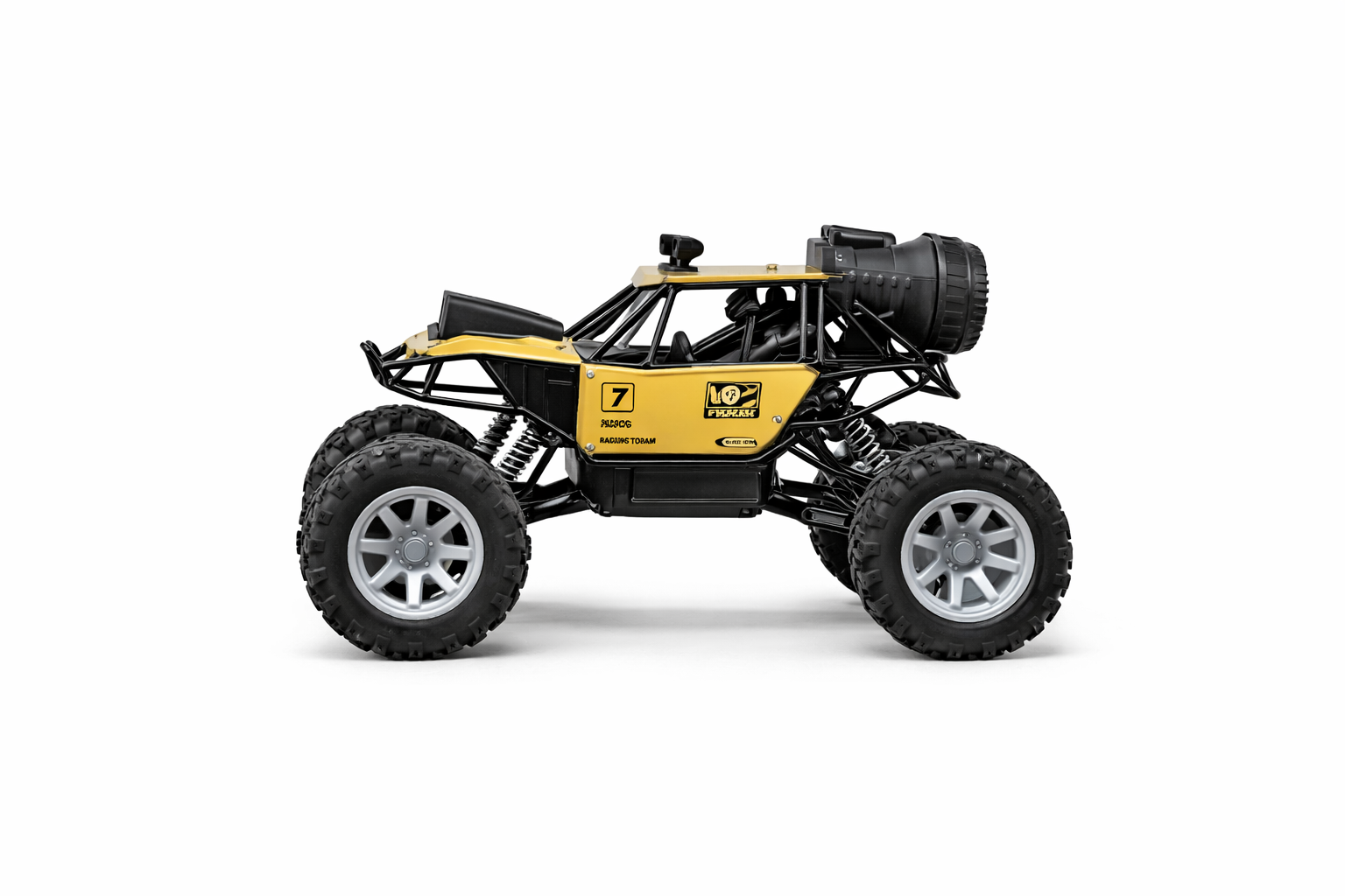4WD Off-Road RC Monster Truck with Camera & Colourful Smoke Effect