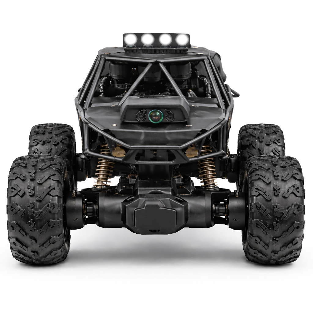 4WD Off-Road RC Monster Truck with Camera & Colourful Smoke Effect