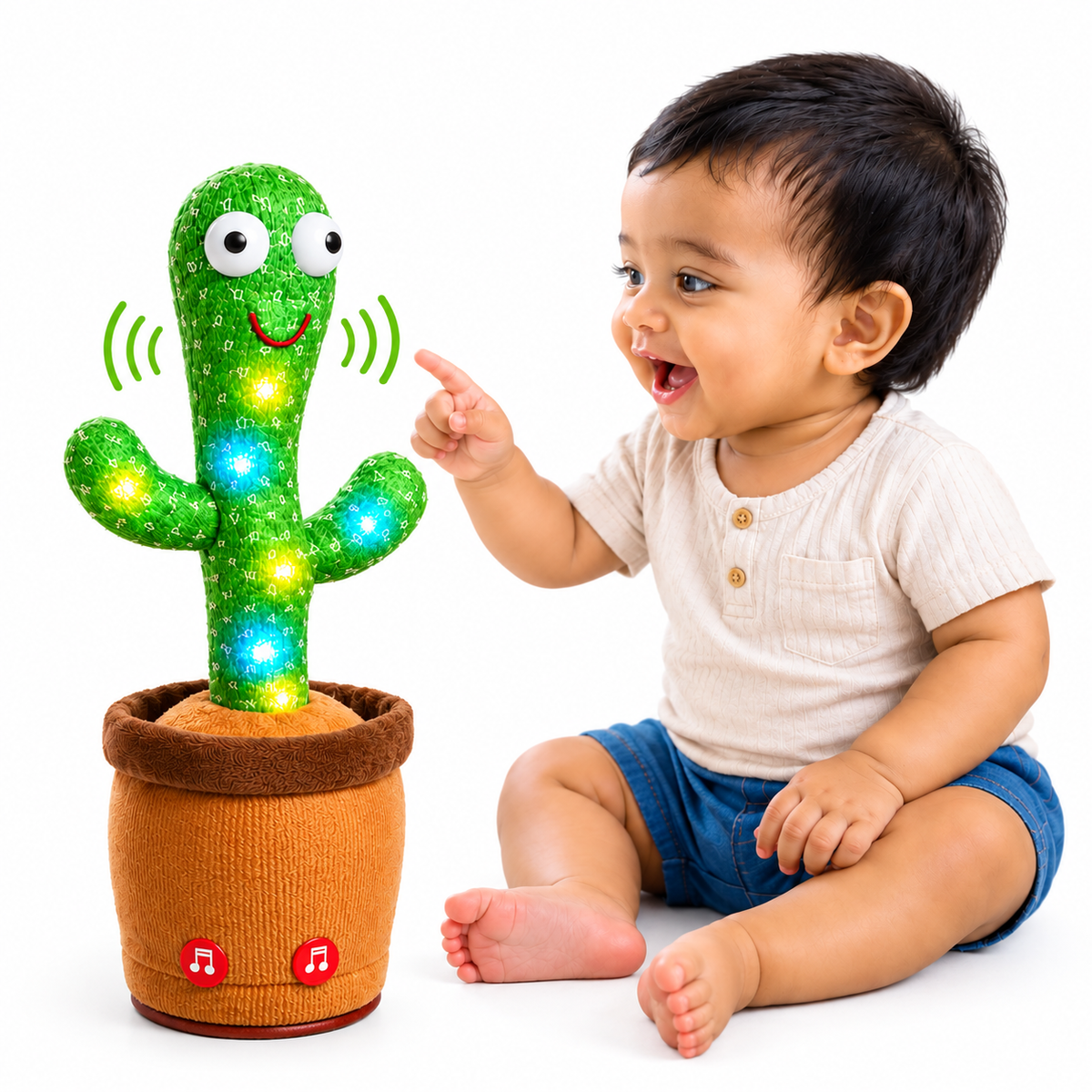 Talking Cactus Toy – Sings, Dances, Repeats – Next Gen Toys