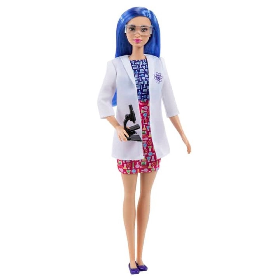 Barbie You Can Be Anything Scientist Doll with Lab Accessories